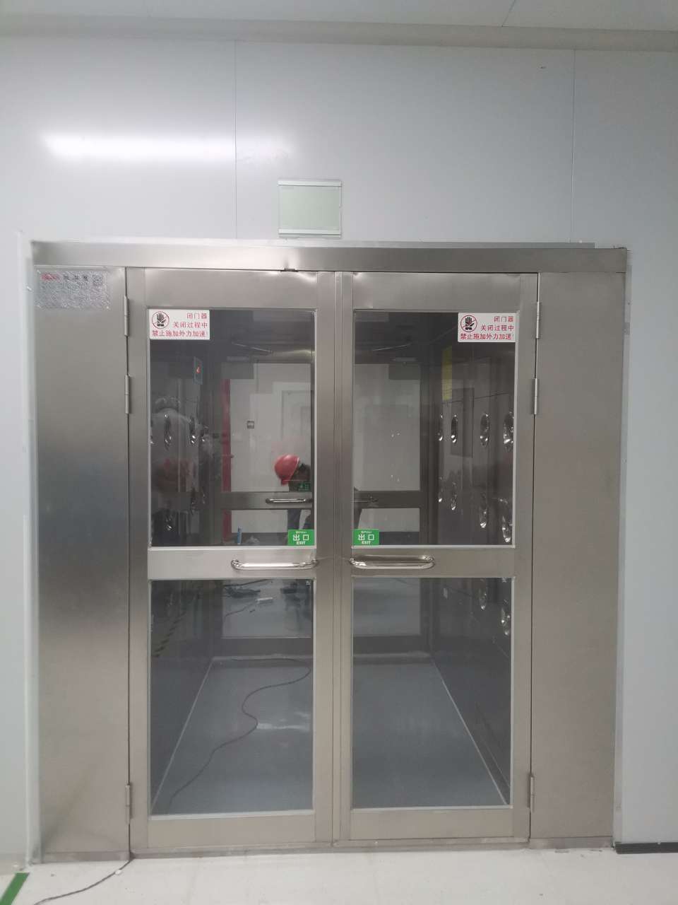 不锈钢双开门货淋室