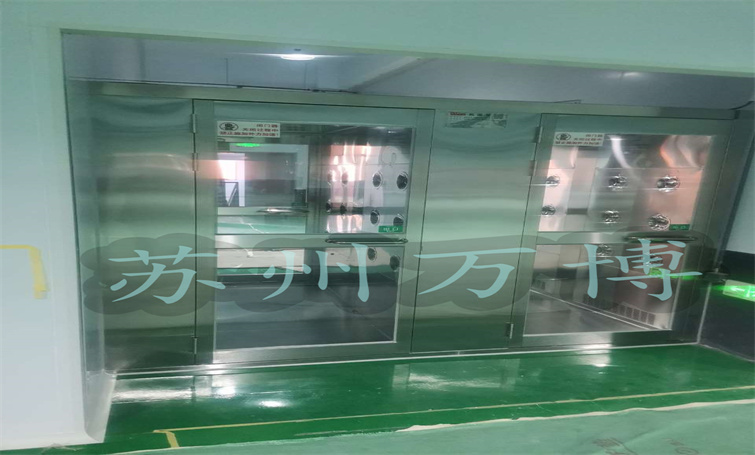 不锈钢双通道风淋室