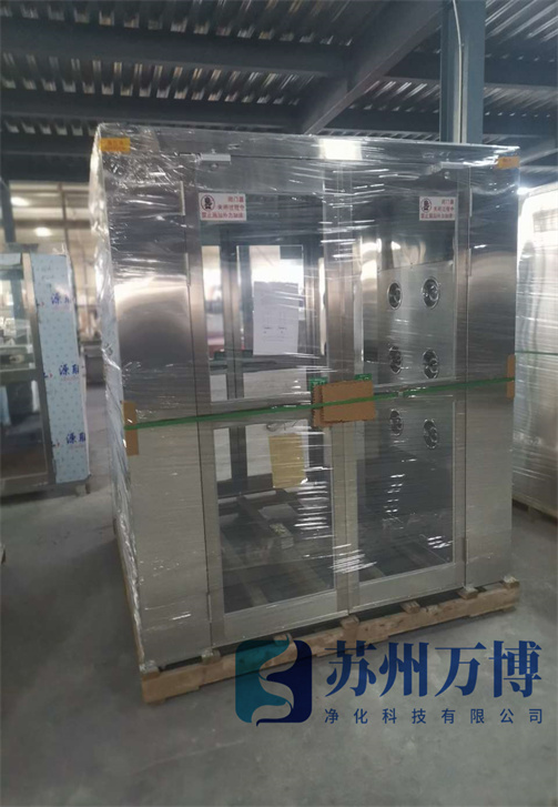 不锈钢双开门风淋室
